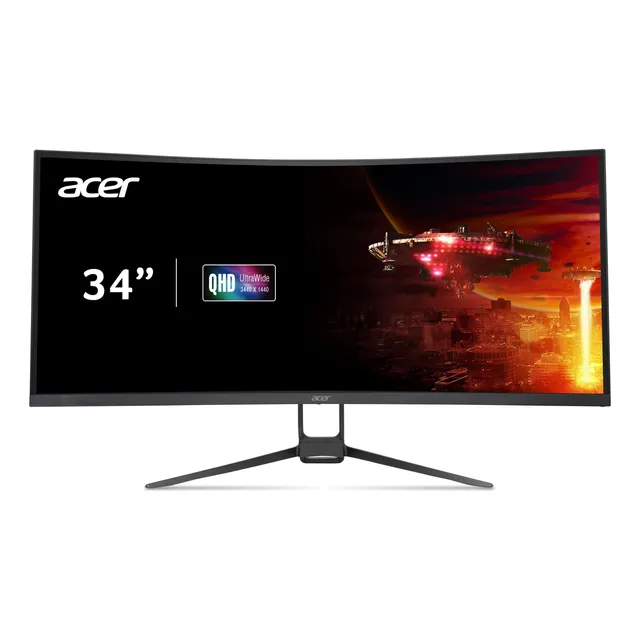 Acer Nitro 86 Cm Uwqhd 3440 X 1440 Monitor Curvado Mmg