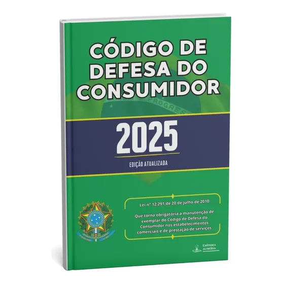 Código De Defesa Do Consumidor 2025 - Manual Atualizado Com Placas Adesivas