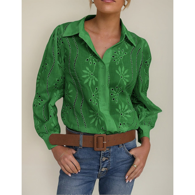 Blusa Manga Larga Mujer Estilo Boêmio Com Bordado Blusa Manga Larga Mujer Estilo Boêmio Com Bordado