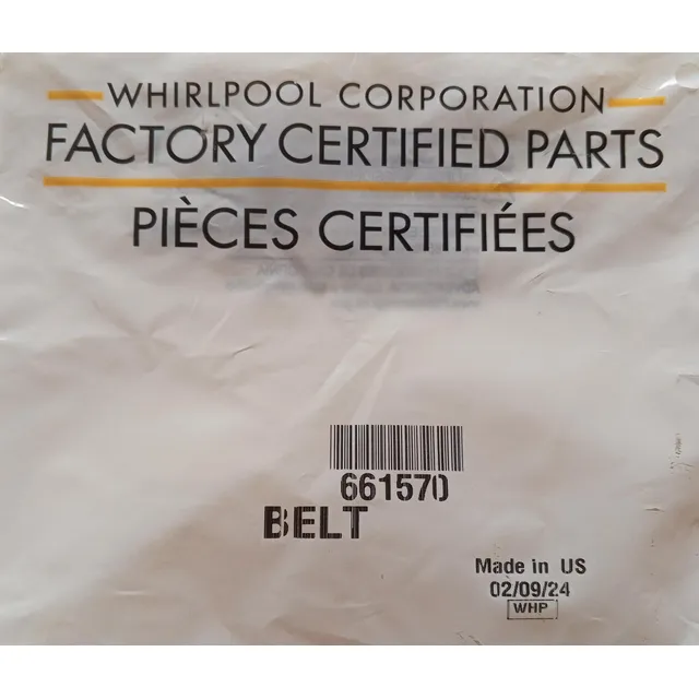 Correa Secadora Whirlpool Morocha 661570