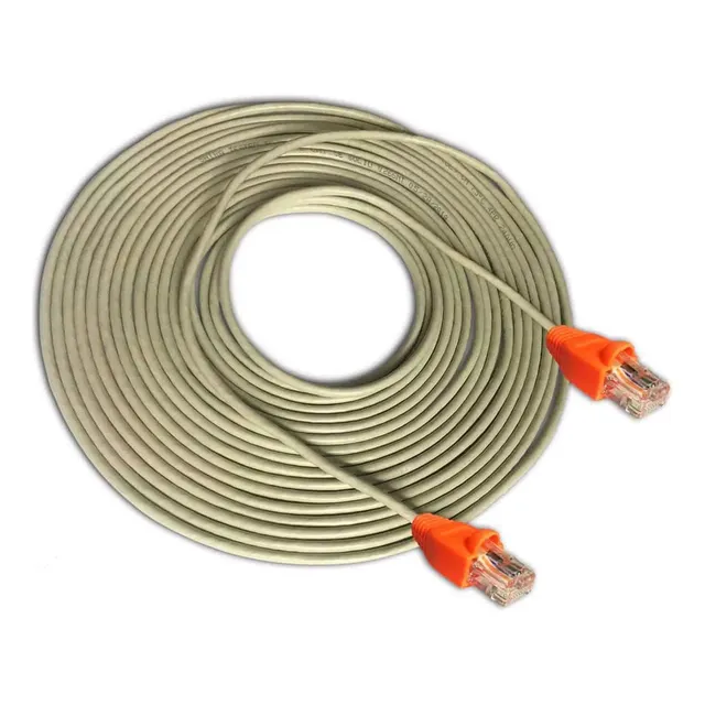 Cable Internet Utp Cat5e 30mts Gris Armado De Cobre Satra