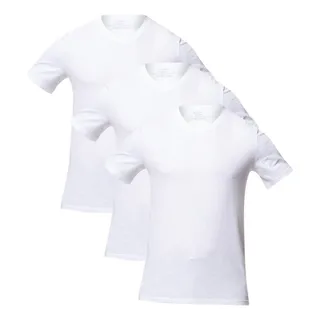 Hering Kit Com 3 Camisetas Masculina 4k6p1cen Básicas Slim Hering Branco Lisa PPo