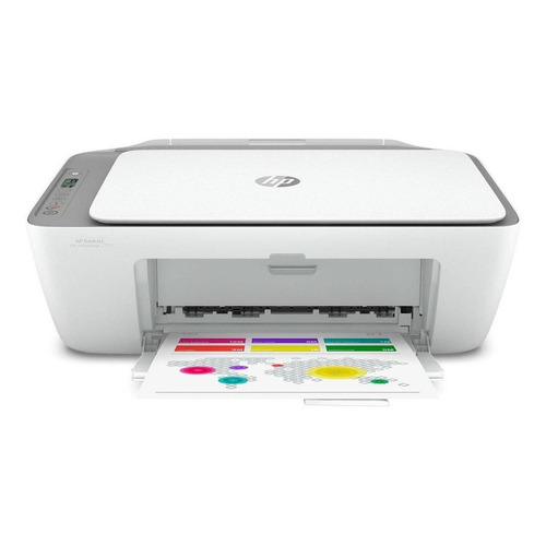 Impresora a color multifunción HP Deskjet Ink Advantage 2775 con wifi blanca 200V - 240V