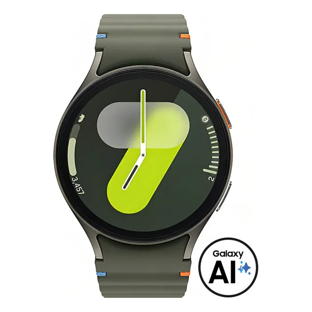 Samsung Galaxy Watch Watch 7 44mm Display De 1.47 Con Correa De Fkm - Color Khaki