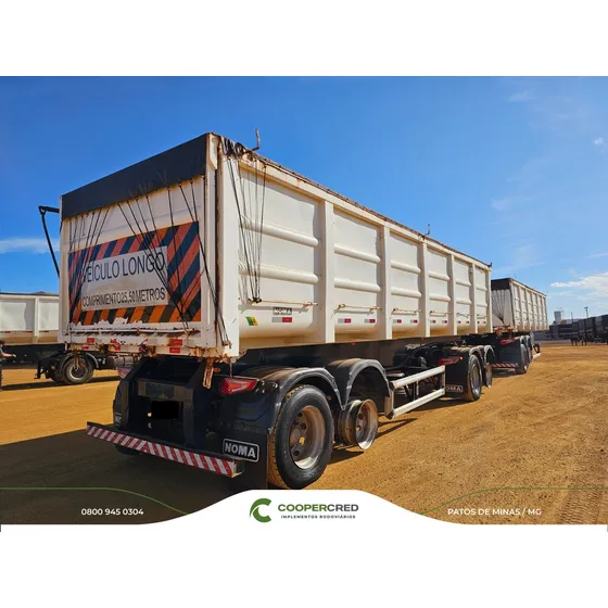 Rodocaçamba Noma 21/21 35m3 6 Eixos Com Lona Fácil