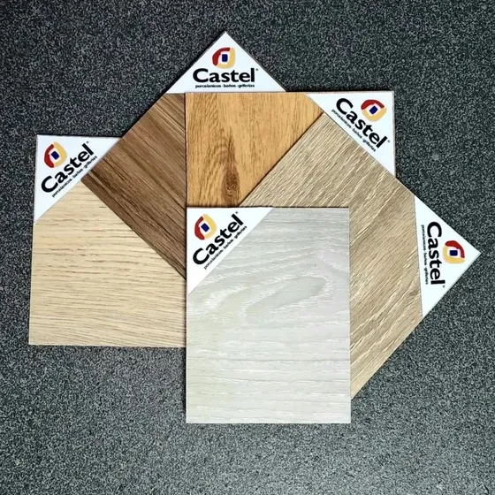 Pisos De Vinil 3mm Espesor Con Pegamento Marca Castel 