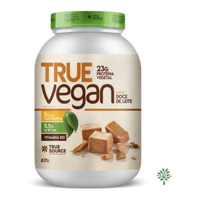True Whey Vegan - 837g - True Source Sabor Doce De Leite True Whey Vegan - 837g - True Source Sabor Doce De Leite