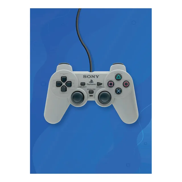 Pôster Sem Dobras - Controle Playstation 1
