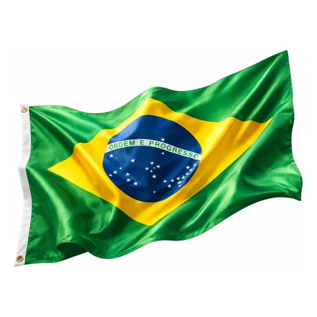Bandeira Do Brasil Grande 150x90 Cores Vivas Brasil