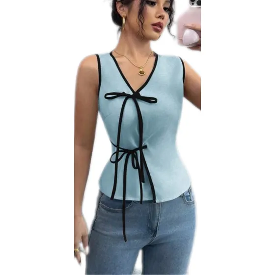 Blusas Dama Sin Mangas Casuales Importadas