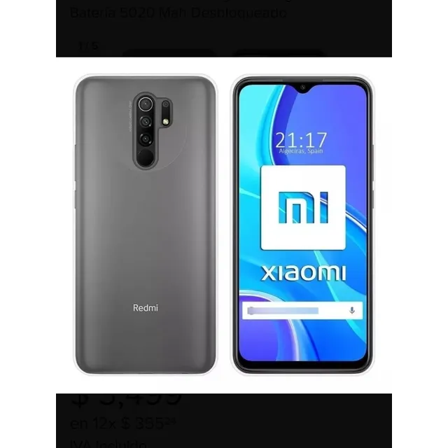 Celular Xiaomi Redmi 9 64gb 4ram Gris