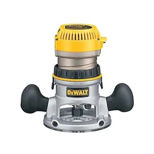Enrutador Dewalt, Base Fija, Velocidad Variable, 2-1/4 Cv (d