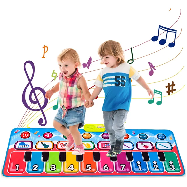 Alfombra Piano Musical Juguete Didactico Baile Infantil