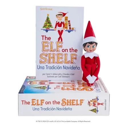 Libro The Elf On The Shelf Tradición Navideña, De Carol V. Aebersold, Vol. 1. Editorial Cca & B, Llc's, Tapa Blanda
