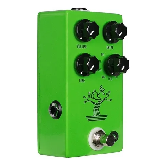 Jhs The Bonsai 9-way Screamer Pedal Overdrive para guitarra verde