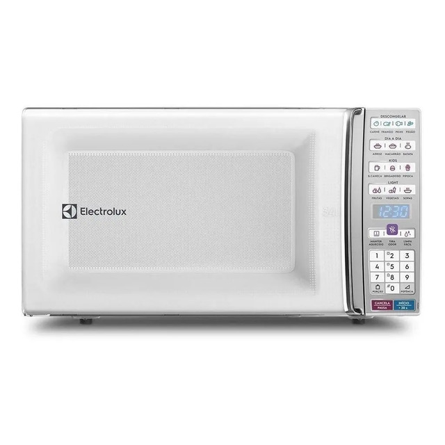 Micro-ondas Electrolux De Bancada Branco Com Função Tira Odor E Manter Aquecido 34l Meo44 127v Micro-ondas Electrolux De Bancada Branco Com Função Tira Odor E Manter Aquecido 34l Meo44 127v