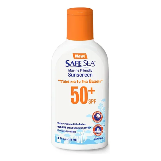 Safe Sea Protector Solar Con Bloqueo De Picaduras De Medusas