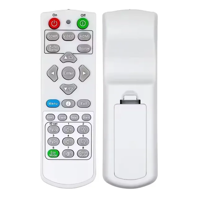 Control Remoto Para Viewsonic Pa503 Pa500 Ps501 Pg700 Pg700w Blanco