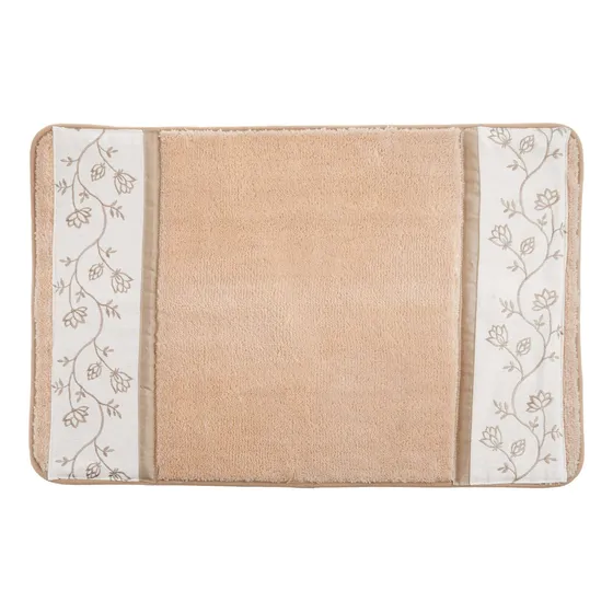 Alfombra Baño Popular Coleccion Maddie 20.9 In X 11.8 Beige