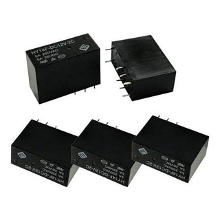 2 X 5 Piezas 12v 1 Ch Hy14f-dc12v-2c 250v 30v 30a Dc 6 Pin 2 X 5 Piezas 12v 1 Ch Hy14f-dc12v-2c 250v 30v 30a Dc 6 Pin