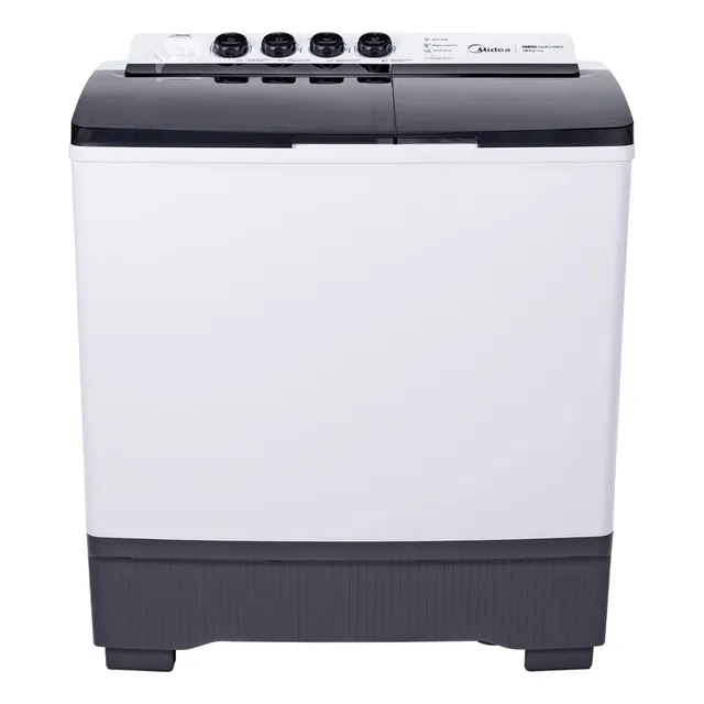 Lavadora 19 Kg Doble Tina Color Blanco Midea