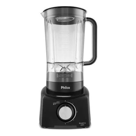 Liquidificador Philco 2,7l 4 Velocidades 1050w Plq11a Preto 127v