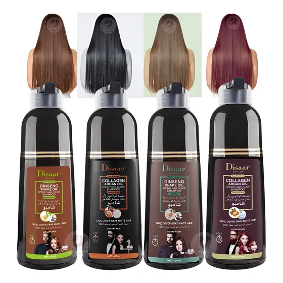 Shampoo Colorante Cubre Canas Cobertura Total