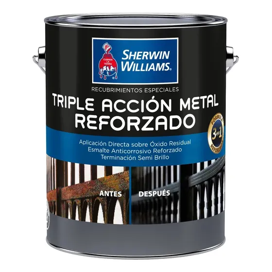 Anticorrosivo Triple Acción Metal Reforzado Convertidor De Oxido 1 Galon Sherwin Williams