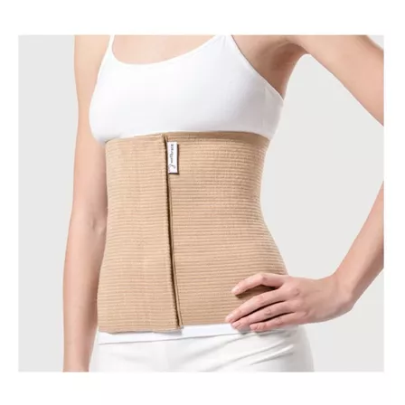 Faja Elastica Abdominal Post Operatorio Suave 32cm (cód3200)