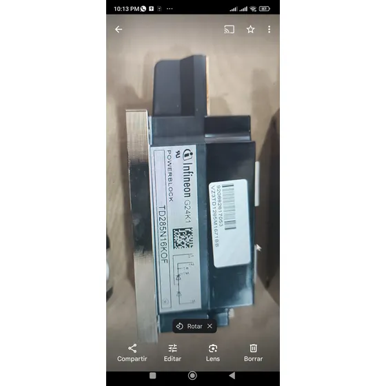 Tiristor Diode Module 285 A 1200 V