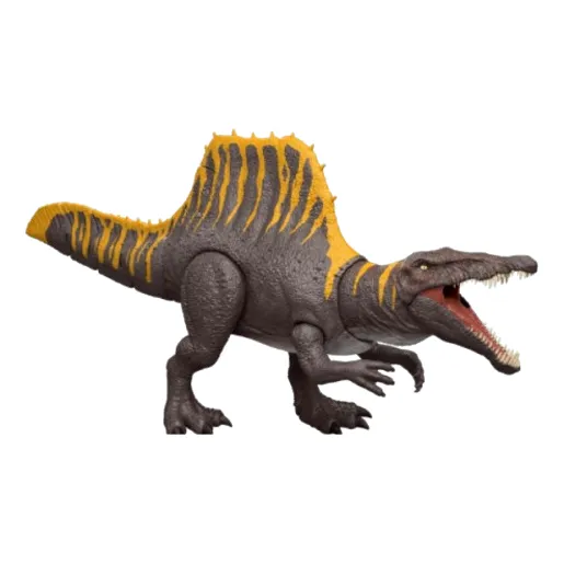 Mattel Jurassic World Rebirth Tail Thrasher Spinosaurus Figura De Accion Ataque Y Sonido