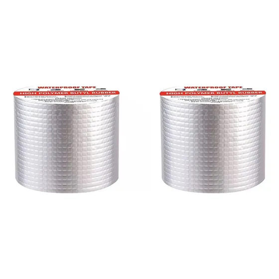 Sellador Butilo Techo Gotera 2 Pack 10cmx10mts