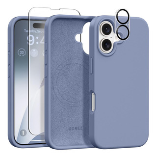 Funda Para iPhone 16 15 Magsafe + Mica Pantall + Mica Cámara Funda Para iPhone 16 15 Magsafe + Mica Pantall + Mica Cámara