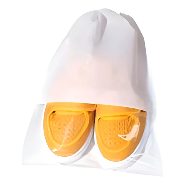 Kit 12 Sacos  De Calçados Com Visor Transparente