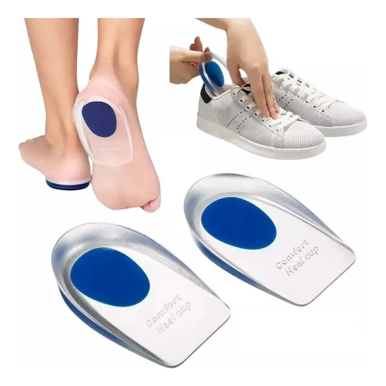 Plantillas De Gel De Silicon Para El Talón. Fascitis Plantar