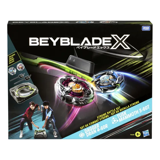 Beyblade X Xtreme Battle Set - Estadio Completo - Hasbro Color Negro
