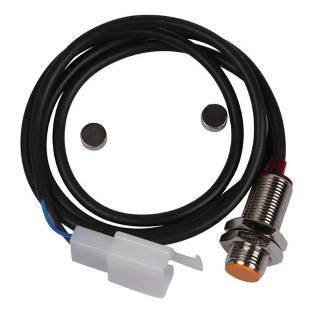 Sensor De Velocidade Painel Universal Moto 3 Fios + 2 Imã