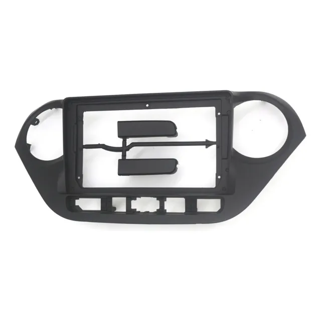 Bisel Adaptador De Radio Hyundai I10 9 Pulgadas Color Negro