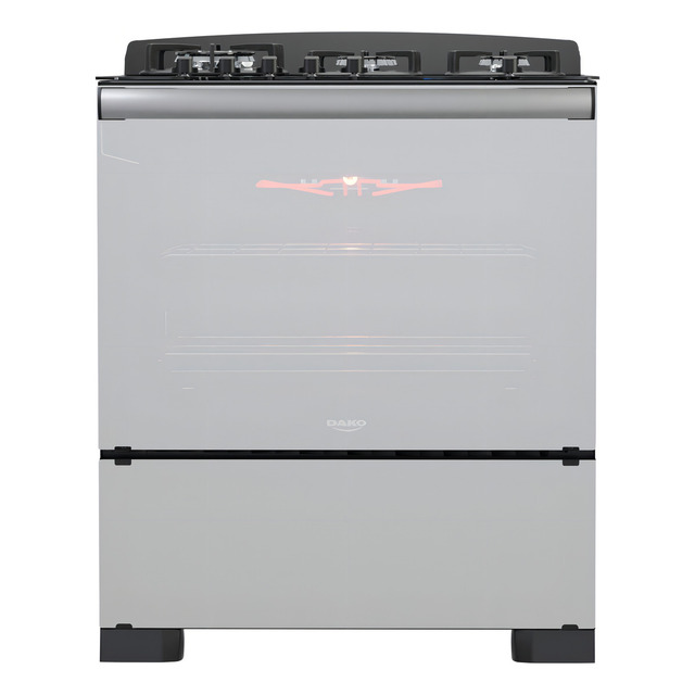 Fogão 5 Bocas Dako Diplomata Glass Style Com Frente Espelhada Mesa De Vidro E Grill Com Ti... Fogão 5 Bocas Dako Diplomata Glass Style Com Frente Espelhada Mesa De Vidro E Grill Com Ti...