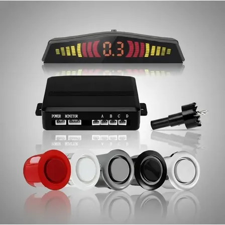 Sensor De Estacionamento 18,5mm Ré Universal Display Sonoro