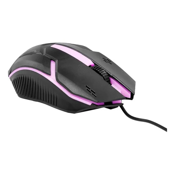 Mouse Gaming Optico 3 Botones Usb 198i Cm818 Juegos Pc Gamer