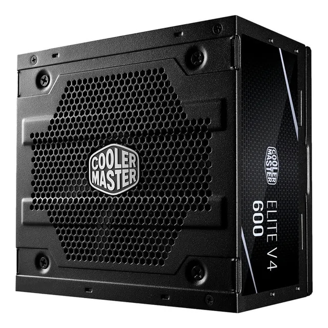 Fuente De Poder Cooler Master Elite Nex W600w 80+ Color Negro