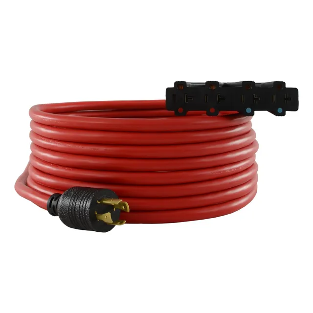 Cable De Alimentación Para Generador 7,6 M 20 A 125/250 V 4