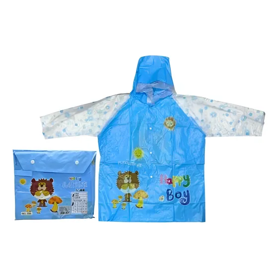 Pilot Infantil Con Capucha Y Botones