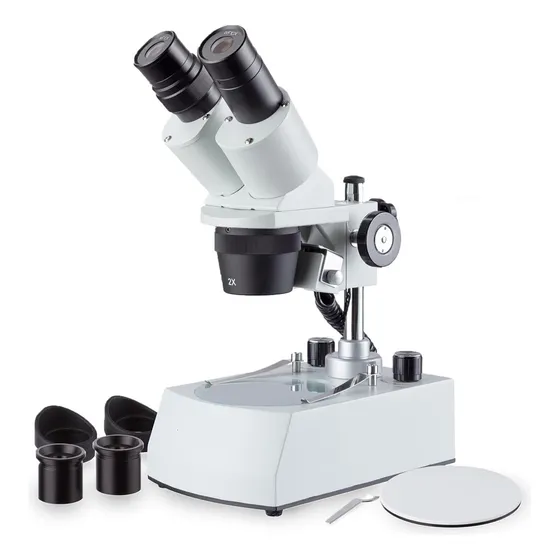Microscopio Estereoscópico Lupa Wf10x, Aumentos 20x Y 40x