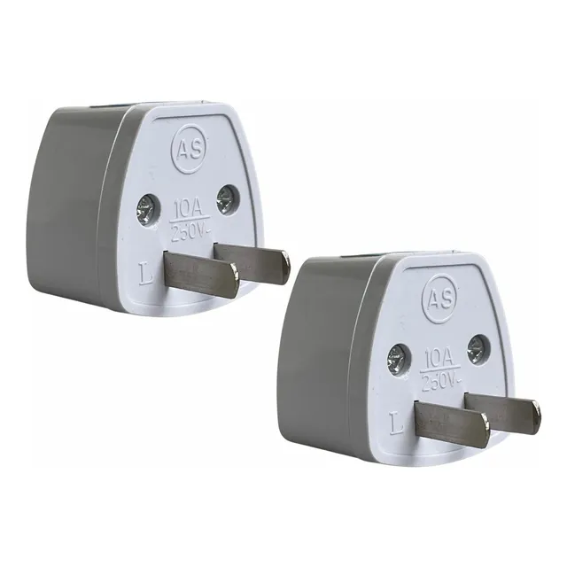 Clavija Convertidor Adaptador Europeo A Americano 2 Piezas