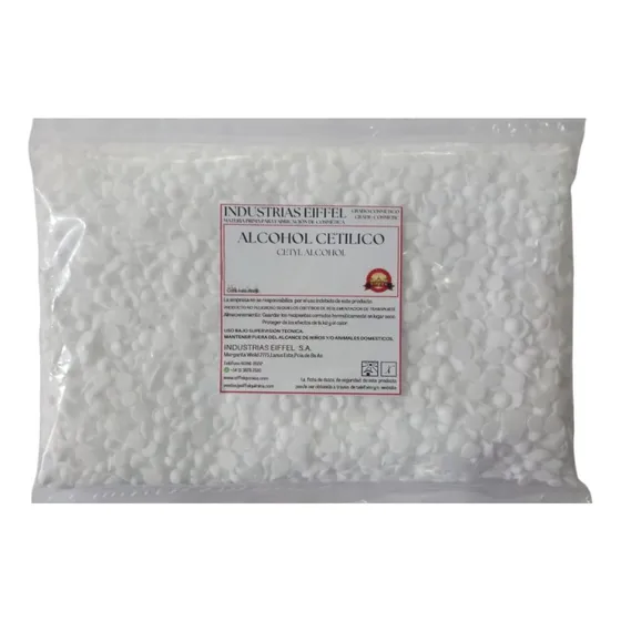 Alcohol Cetilico 250gr Materia Prima Eiffel Quimica