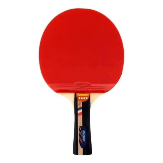 Raquete de ping pong Klopf Catamount 5016 preta/vermelha