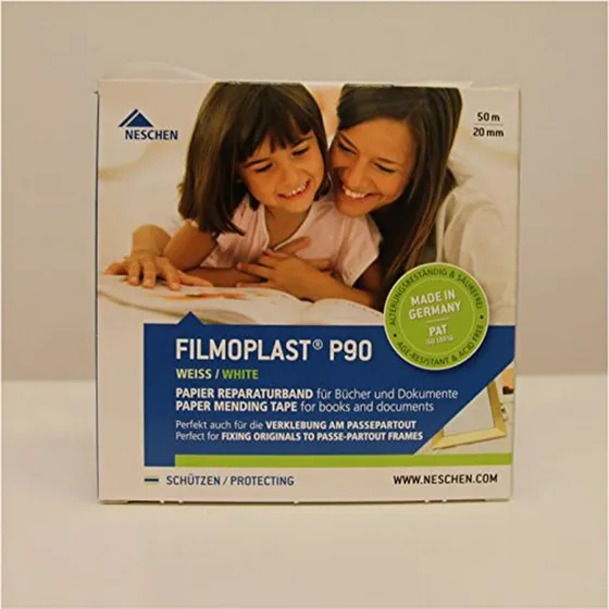 Neschen Filmoplast P90 Papel Bisagras Cinta.