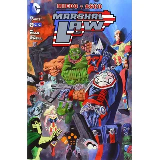 Marshal Law: Miedo Y Asco No. 1, De Pat Millis. Editorial Ecc, Tapa Pasta Blanda En Español Marshal Law: Miedo Y Asco No. 1, De Pat Millis. Editorial Ecc, Tapa Pasta Blanda En Español